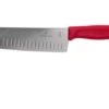 Victorinox SwissClassic 6.8521.17B Santoku With Dimples 17 Cm, Red -Knives and Tools Shop VT6 8521 17B 01 victorinox