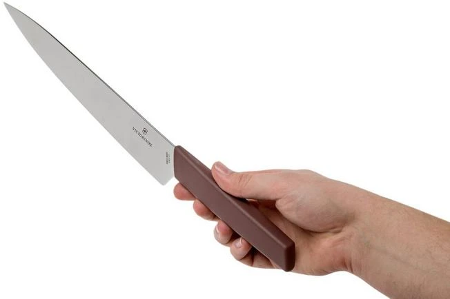 Victorinox Swiss Modern Carving Knife 22 Cm, Red 8 Victorinox Swiss Modern Carving Knife 22 Cm, Red - Image 6