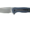 WE Knife Kitefin 2001F Blue Titanium, Bronze Line Pocket Knife -Knives and Tools Shop WK2001F 01 we knife