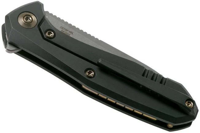 WE Knife Mote 2005C Black Pocket Knife, Ostap Hel Design 6 WE Knife Mote 2005C Black Pocket Knife, Ostap Hel Design - Image 4