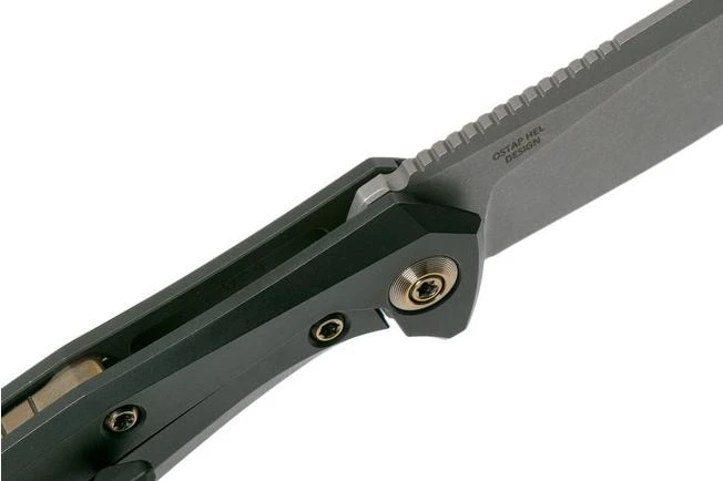 WE Knife Mote 2005C Black Pocket Knife, Ostap Hel Design 8 WE Knife Mote 2005C Black Pocket Knife, Ostap Hel Design - Image 6