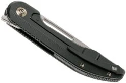 WE Knife Slipstream WK714C Pocket Knife, Black, Stonewashed Blade -Knives and Tools Shop WK714C 04 we knife wk714c 04