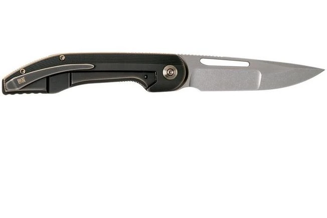WE Knife Slipstream WK714E Pocket Knife, Bronze, Stonewashed Blade 4 WE Knife Slipstream WK714E Pocket Knife, Bronze, Stonewashed Blade - Image 2