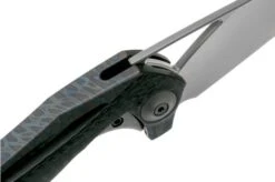 WE Knife 918B ÆternA Marble Blue Pocket Knife, Elijah Isham Design -Knives and Tools Shop WK918B 06 we knife