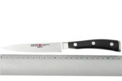 Wüsthof Classic IKON Utility Knife 12 Cm (4.5") 9 Wüsthof Classic IKON Utility Knife 12 Cm (4.5") -Knives and Tools Shop WU4086 12 04 wusthof classic ikon black wu4086 12 officemes d4