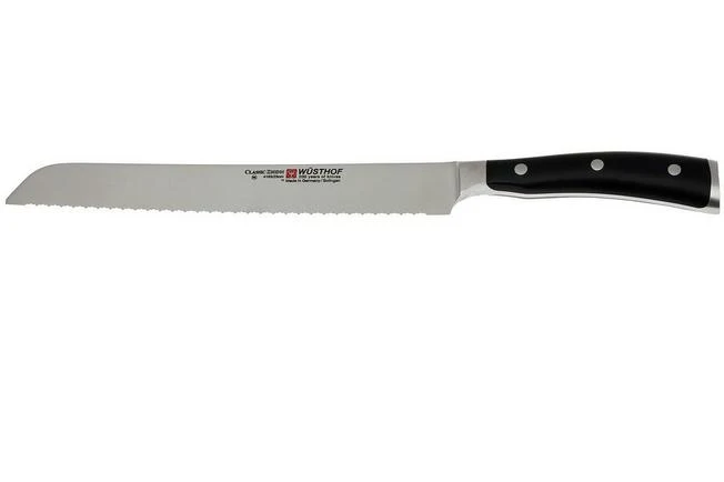 Wüsthof Classic Ikon Bread Knife 23 Cm 3 Wüsthof Classic Ikon Bread Knife 23 Cm