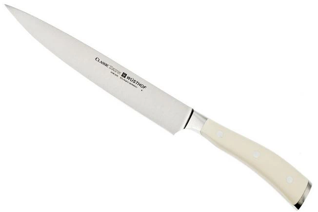 Wüsthof Classic IKON White Sandwich Knife 20 Cm (8") 3 Wüsthof Classic IKON White Sandwich Knife 20 Cm (8")