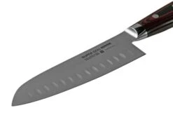 Yaxell Super Gou 37118 Santoku With Dimples 161-layer Damascus Steel, 16.5 Cm 9 Yaxell Super Gou 37118 Santoku With Dimples 161-layer Damascus Steel, 16.5 Cm -Knives and Tools Shop YL37118 03 yaxell