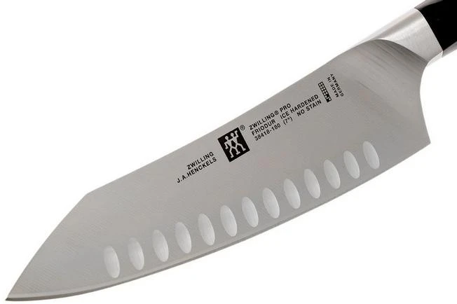 Zwilling Pro Hollow Edge Santoku Knife, 38418-181-0 5 Zwilling Pro Hollow Edge Santoku Knife, 38418-181-0 - Image 3
